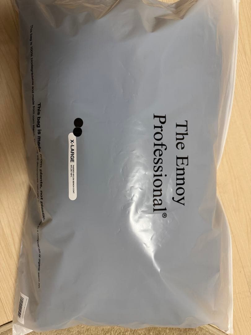 ジャケット・アウター Padded Nylon Bench Coat (Black/Black) XL