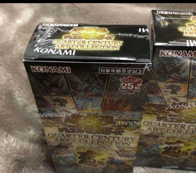 遊戯王ART COLLECTION 25th シュリンク付き5box ①