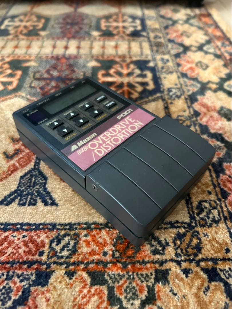 MAXON POD1 OVERDRIVE /DISTORTION エフェクター