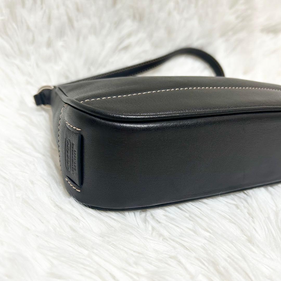未使用級✨COACH ワンショルダーバッグ アクセサリーポーチ レザー y2k