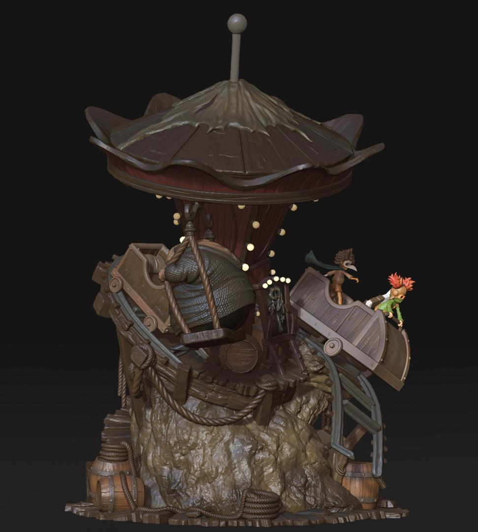 リトルナイトメア 1/10 未塗装未組立 フィギュア ガレージキット