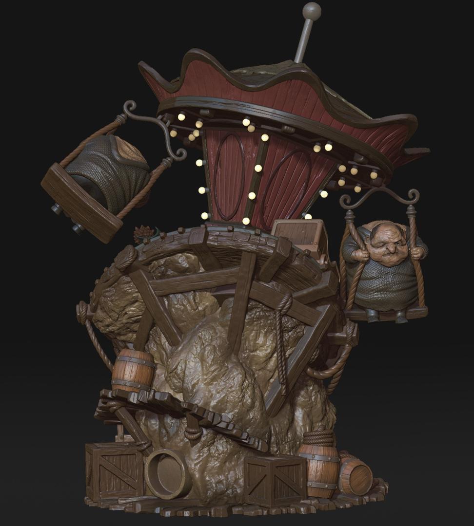 リトルナイトメア 1/10 未塗装未組立 フィギュア ガレージキット