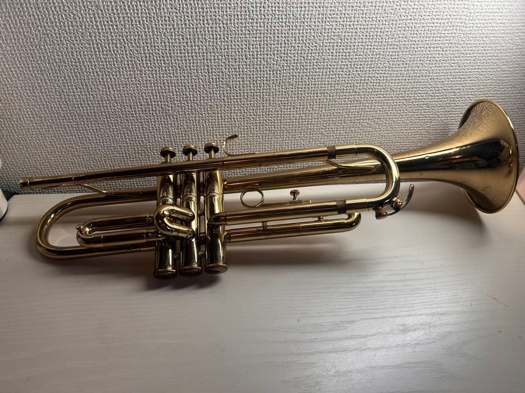 ゴールド トランペット本体 3バルブ