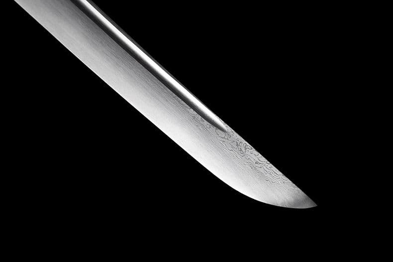 【玄墨苗刀】 繍春刀 牛尾刀 苗刀 手鍛造打 鋼刀 冷兵器 古兵器 両手刀