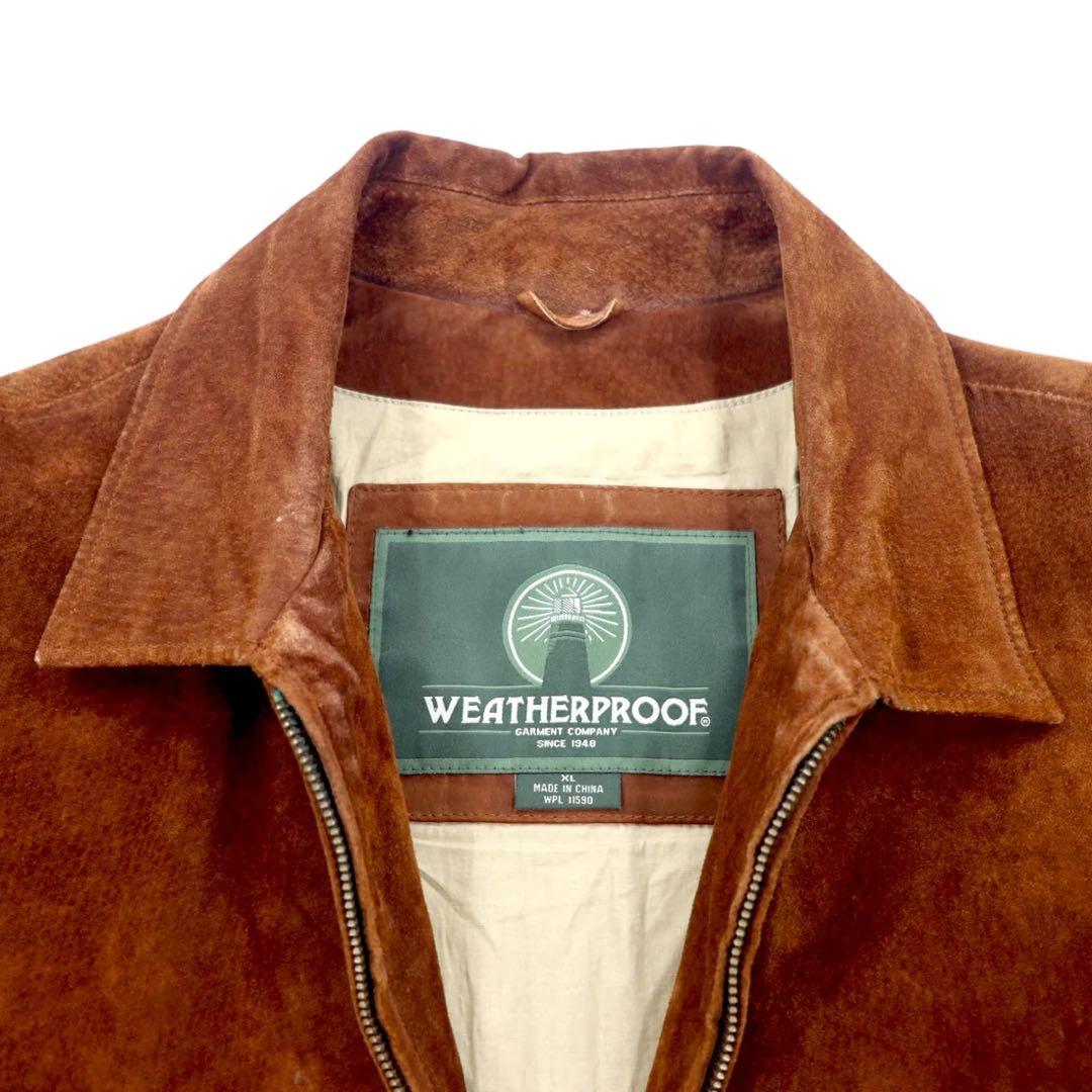 90年代 WEATHERPROOF スウェード レザー スウィングトップ XLの通販は