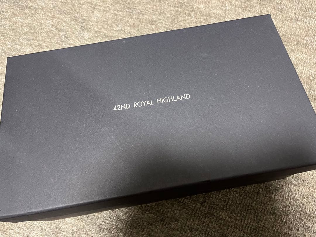 42nd  Highland（銀座）ストレートチップ　ブラック