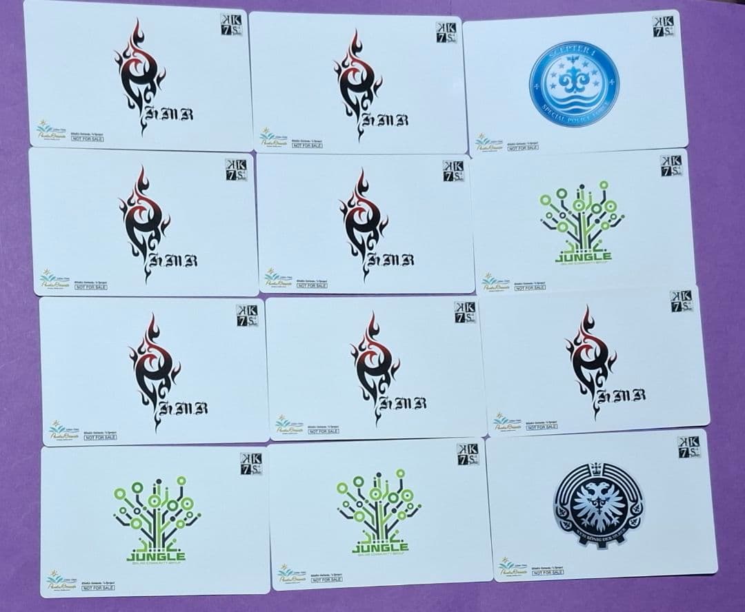 アニメK パセラリゾート ドリンク特典 カード 24枚