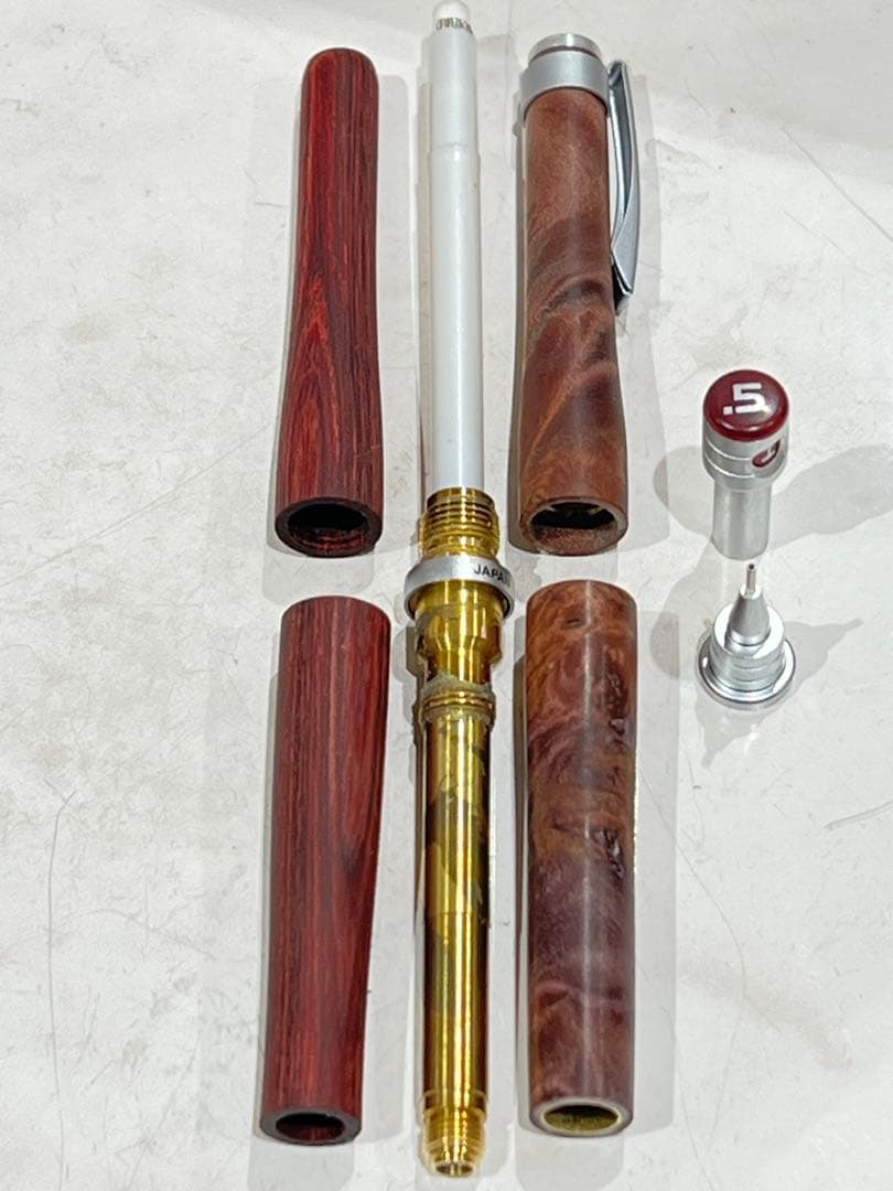 名前なし 様専用S20 0.5 スタビライズドウッド ノックボタン同材