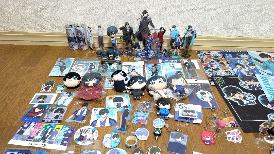 値下げブルーロック糸師凛他キャラクターグッズ大量まとめ売り(新品