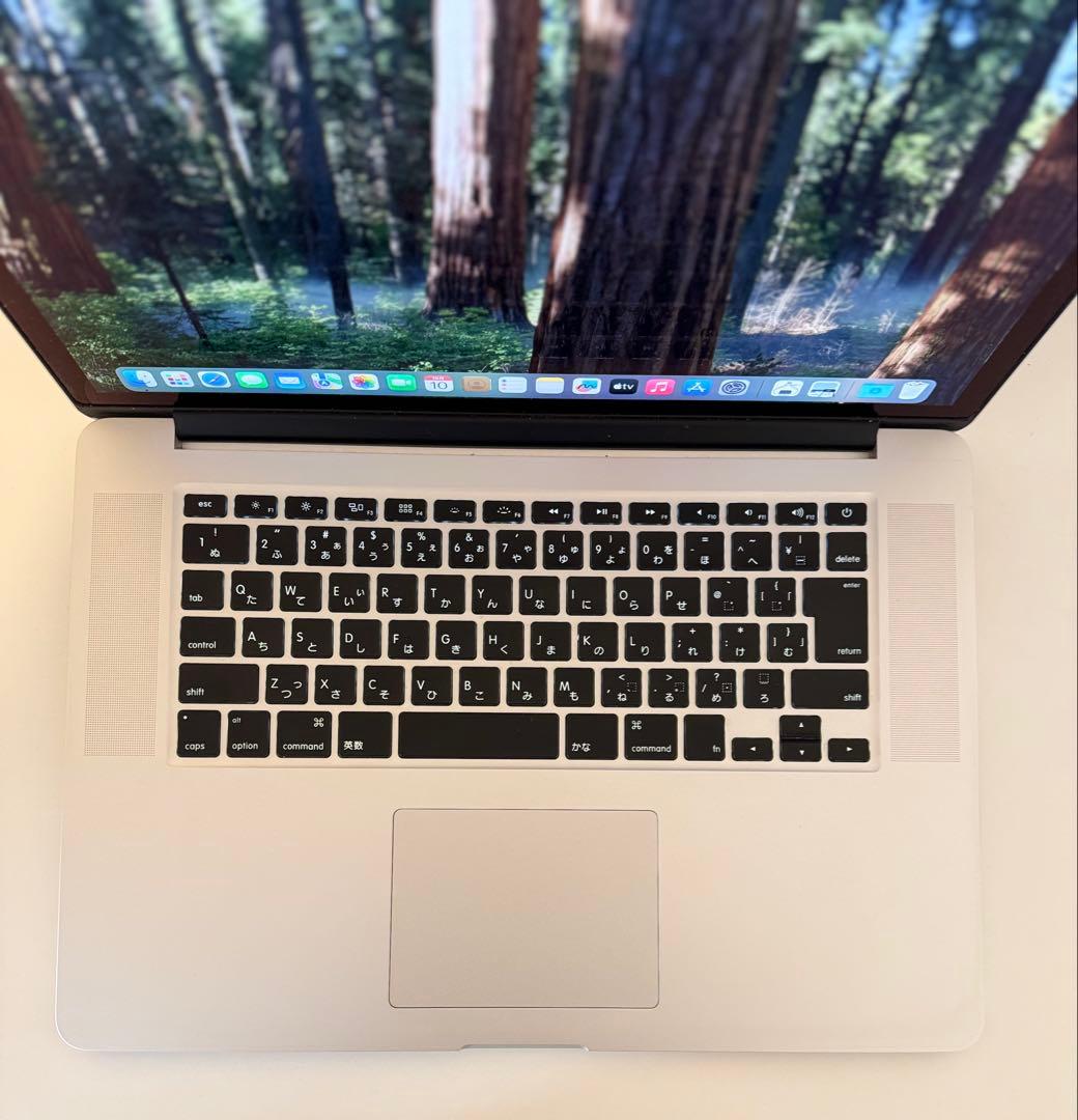 美品 Macbook Pro 15インチ 今年最新mac os Sequoia