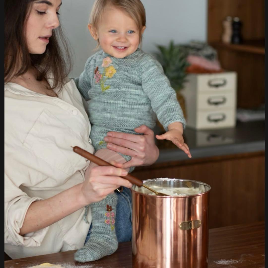 poppy⭐︎他者厳禁　kalinka ニット emma set 18M