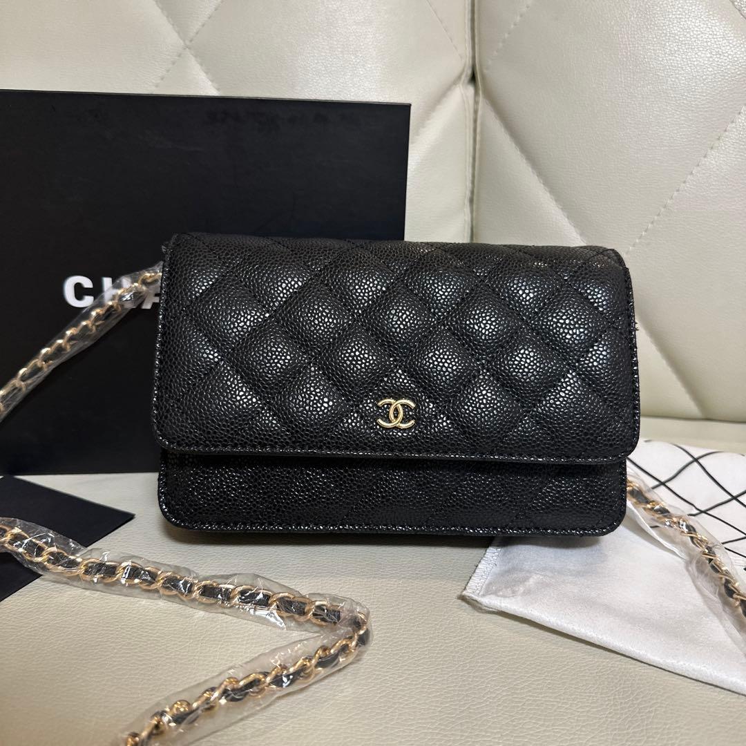 CHANEL ブラック　ショルダーバッグ　新品未使用　ノベルティ　24時間以内配