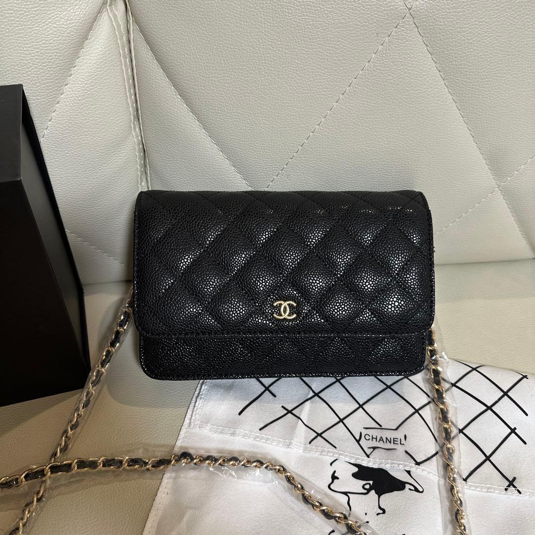 CHANEL ブラック　ショルダーバッグ　新品未使用　ノベルティ　24時間以内配