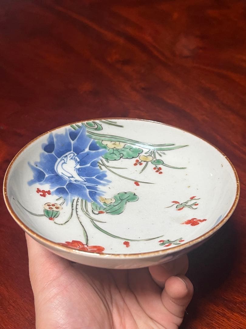 古伊万里　色絵　古九谷　無傷完品　藍九谷　古染付　民芸　民藝　柿右衛門　藍柿