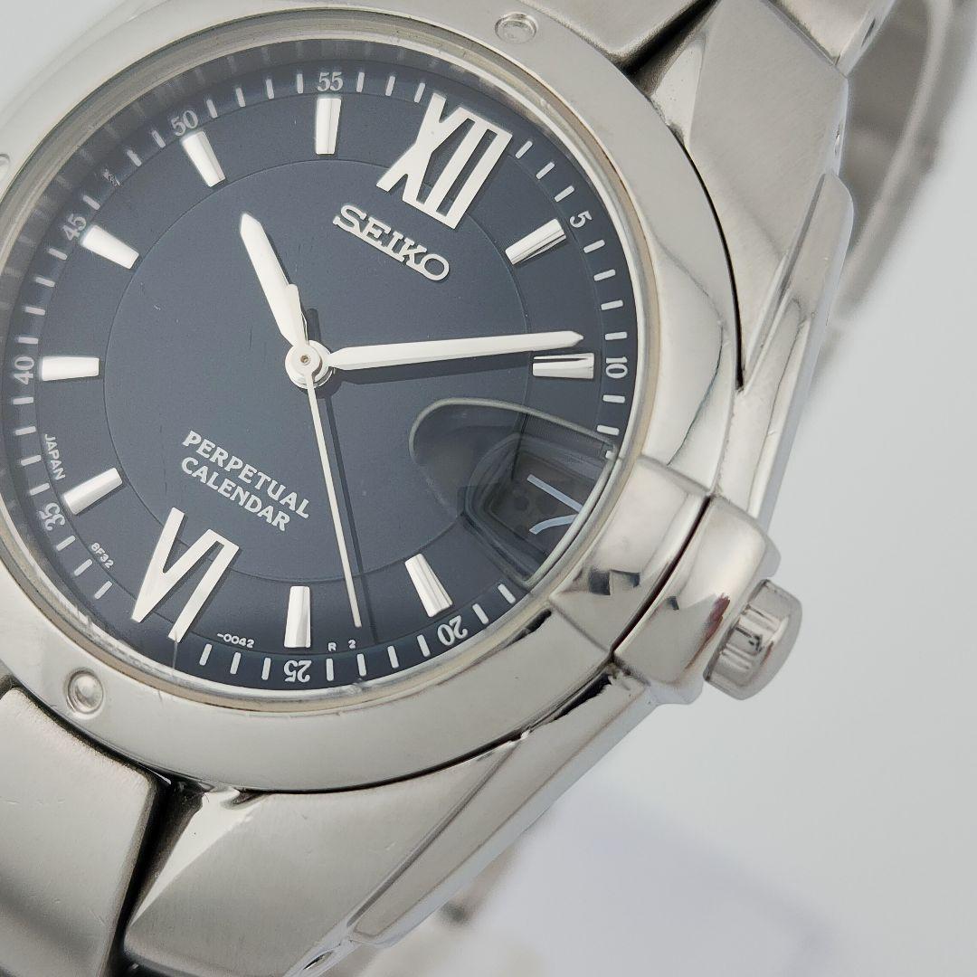 ​電池交換・カレンダー設定済セイコー パーペチュアル 8F32-005A 稼働品