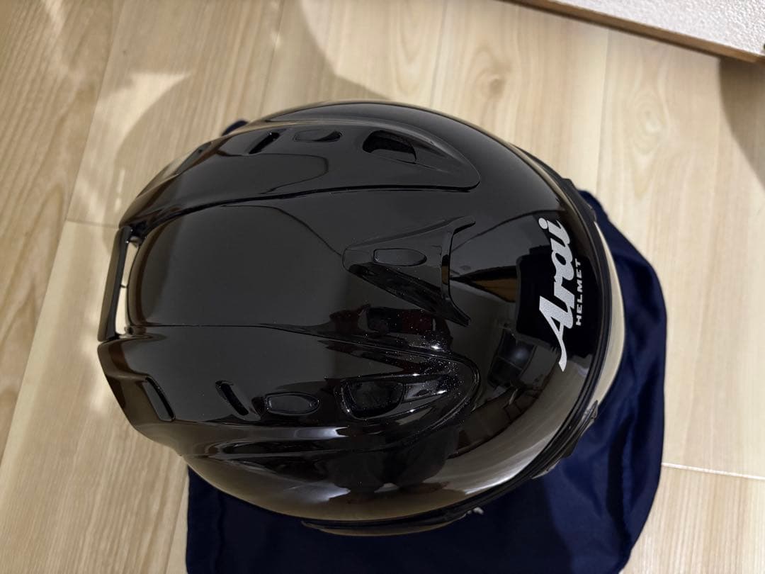 Arai ブラック ジェットヘルメット クリアシールド