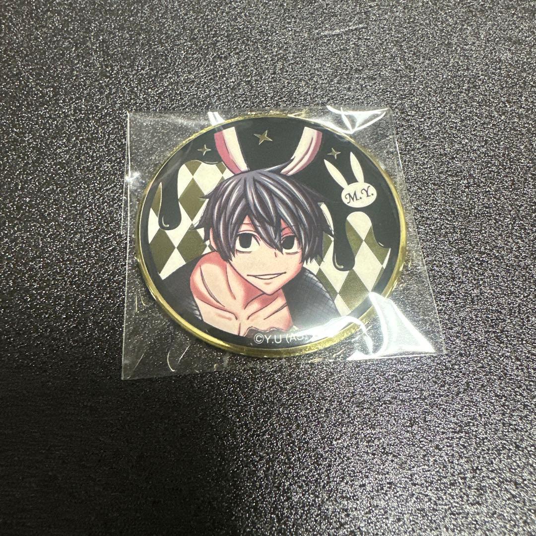 桃源暗鬼 淀川真澄 缶バッジ バニーver. ゴールドメディコス20個セット