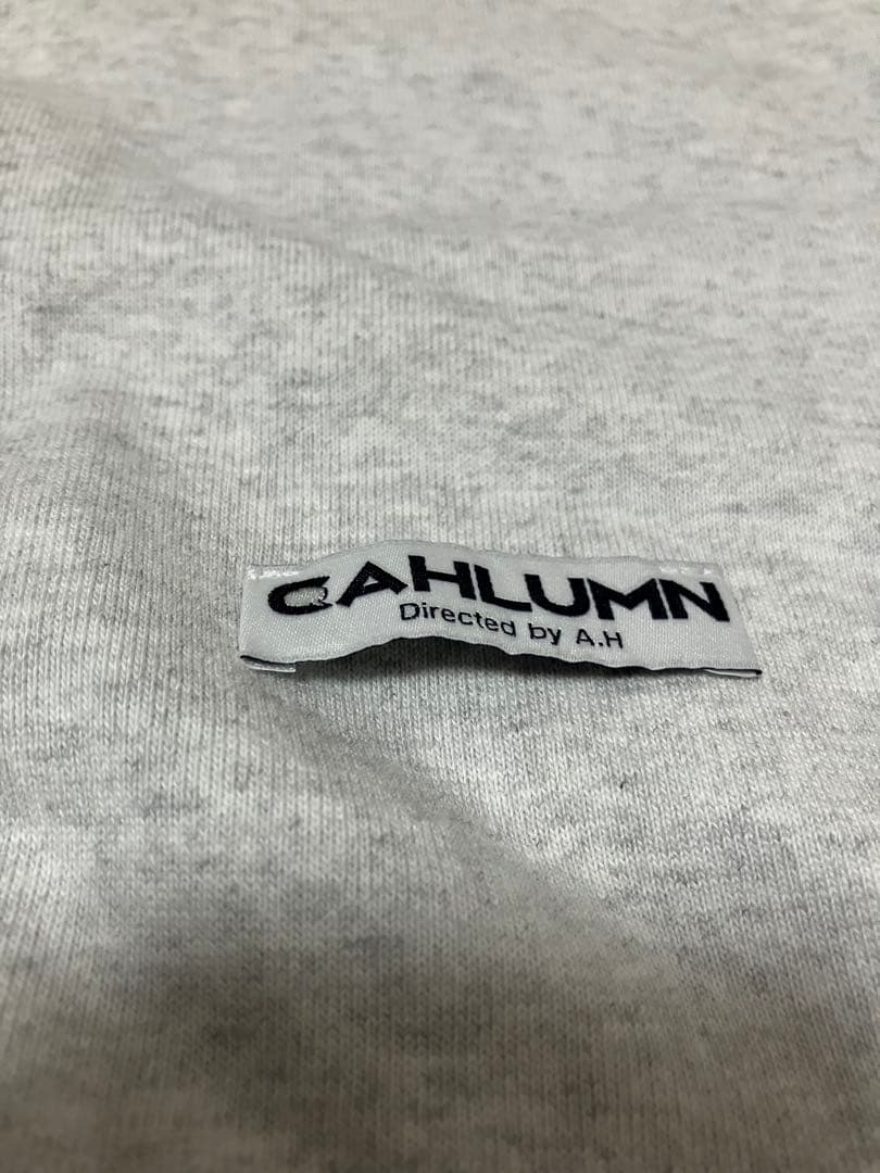 CAHLUMN グレー ダブルジップパーカー XXL 長谷川昭雄