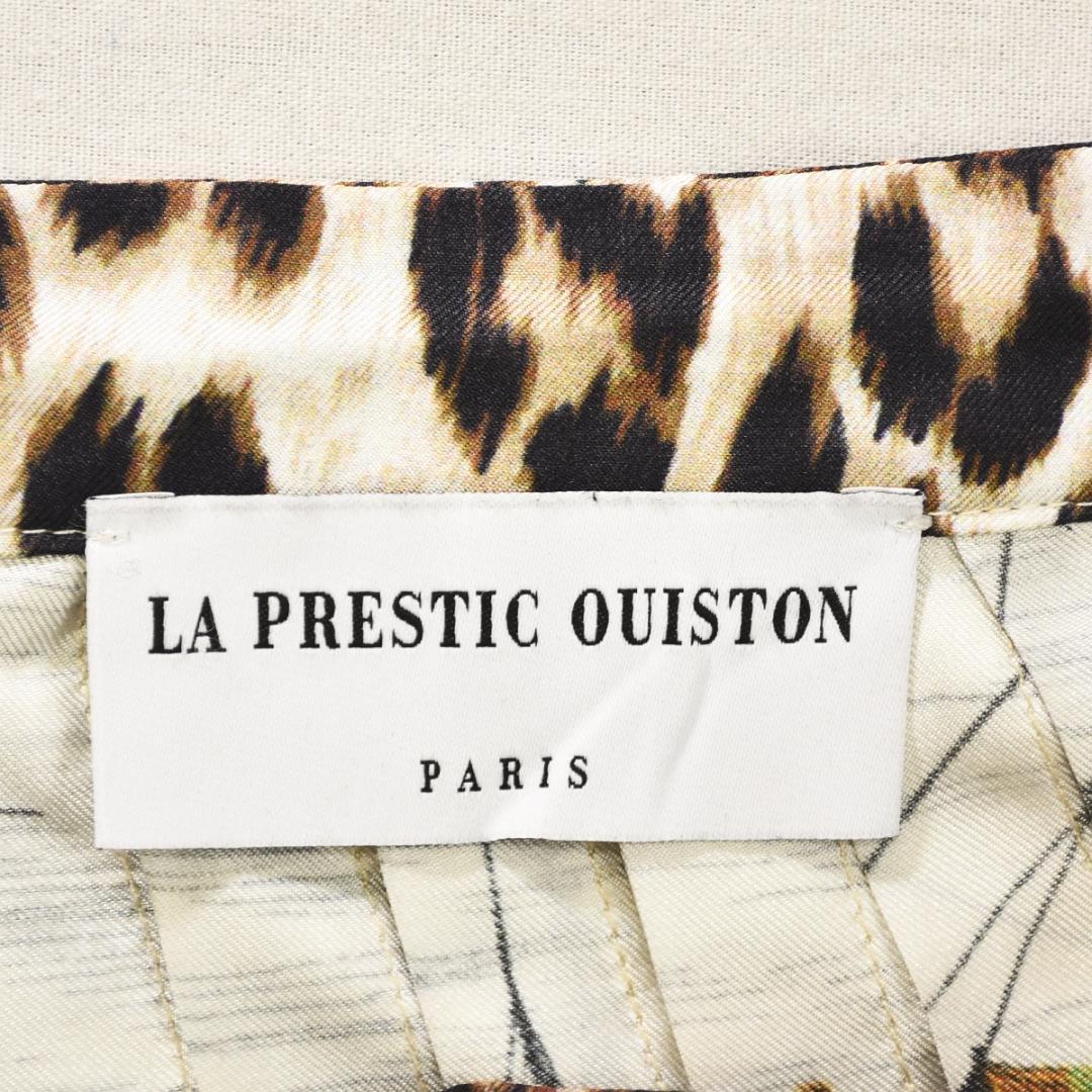 イタリア製 ラ プレスティック ウィストン シルク100％ プリーツスカート ♪