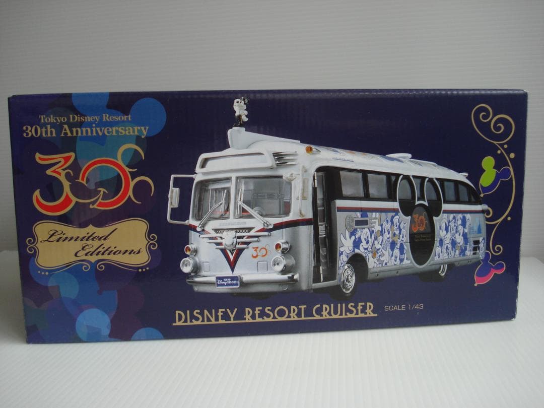 ディズニーリゾートクルーザー ダイキャストモデル 1/43 30周年