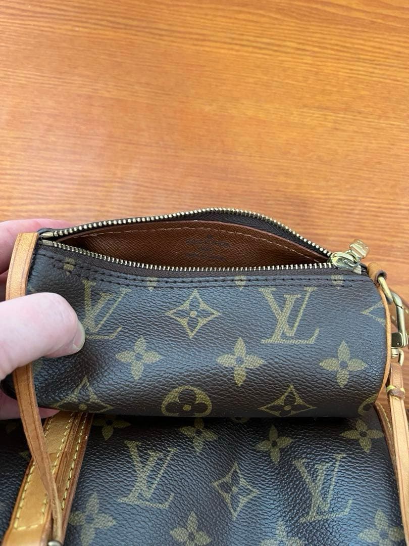 ルイヴィトン パピヨン30相当 ハンドバッグ ポーチ付