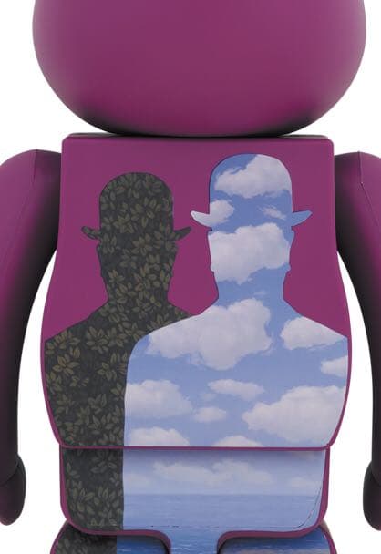 BE@RBRICK × RENE MAGRITTE 1000%