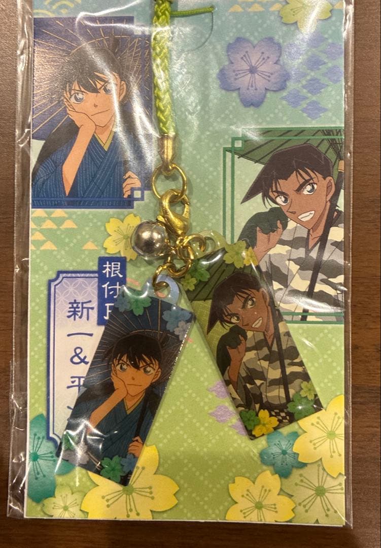 新品未開封 名探偵コナン 工藤新一 服部平次 根付