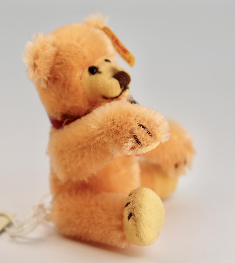 Steiff Mini Teddy Baby 6cm 1930年のレプリカ B シュタイフ キーホルダー