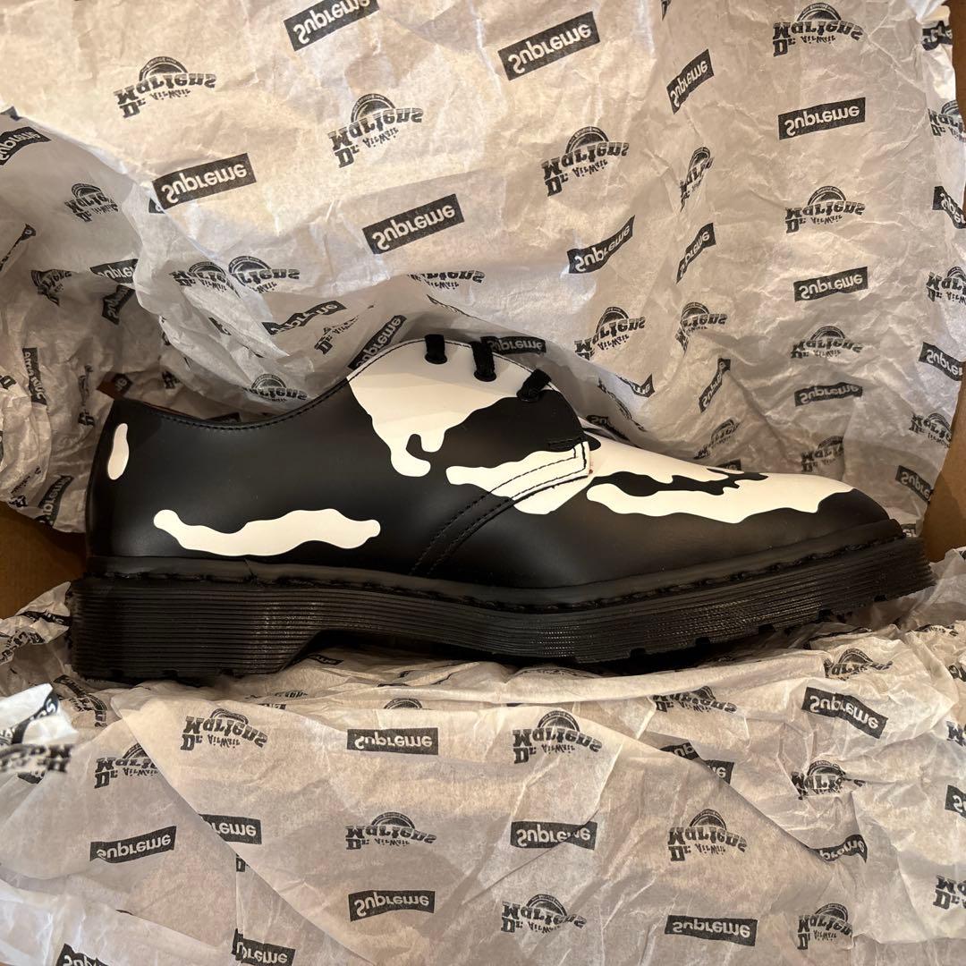 靴 Supreme Dr.Martens 1461 Skull 3 Eye 26cm