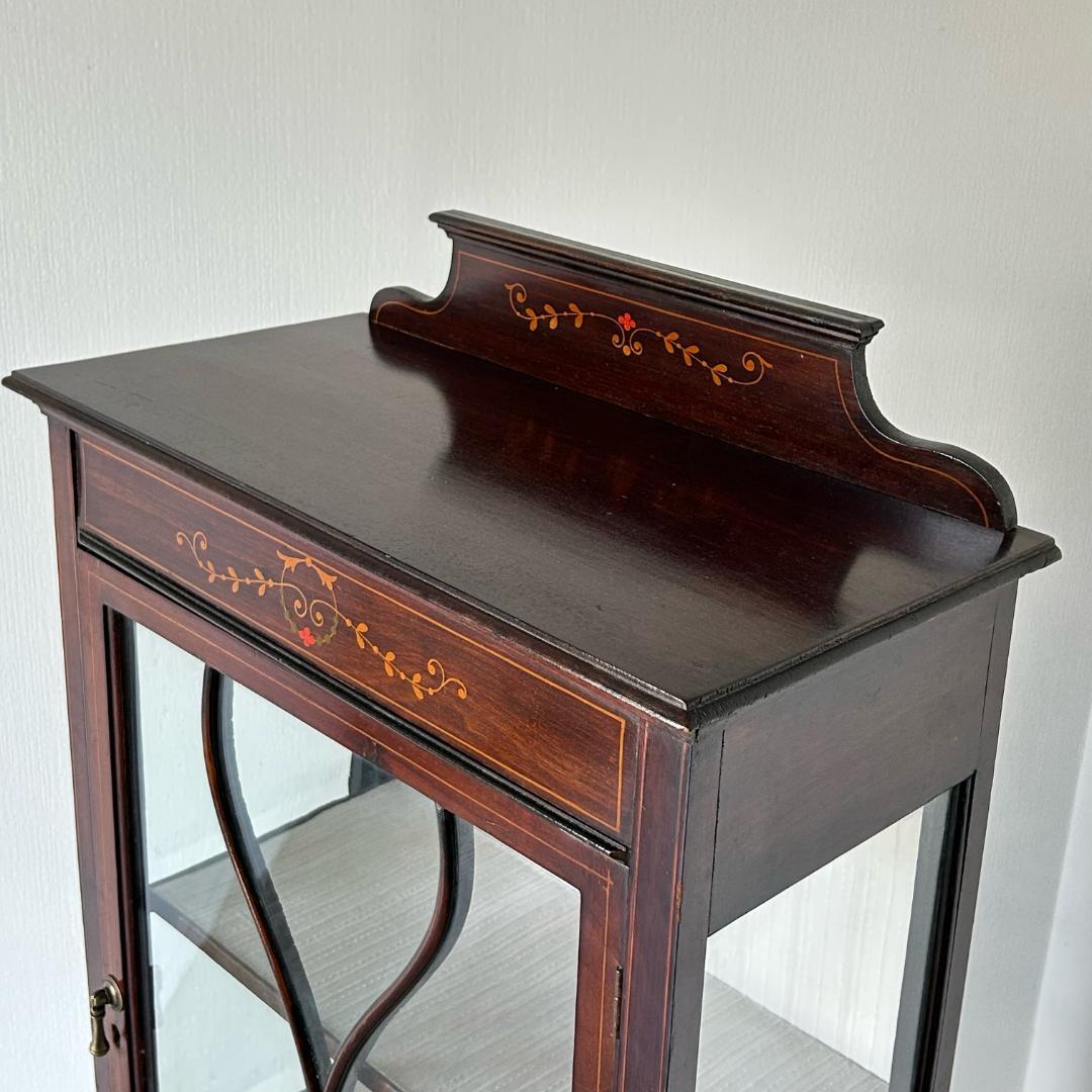 イギリス アンティーク 家具 ディスプレイ キャビネット 1930年頃 505A