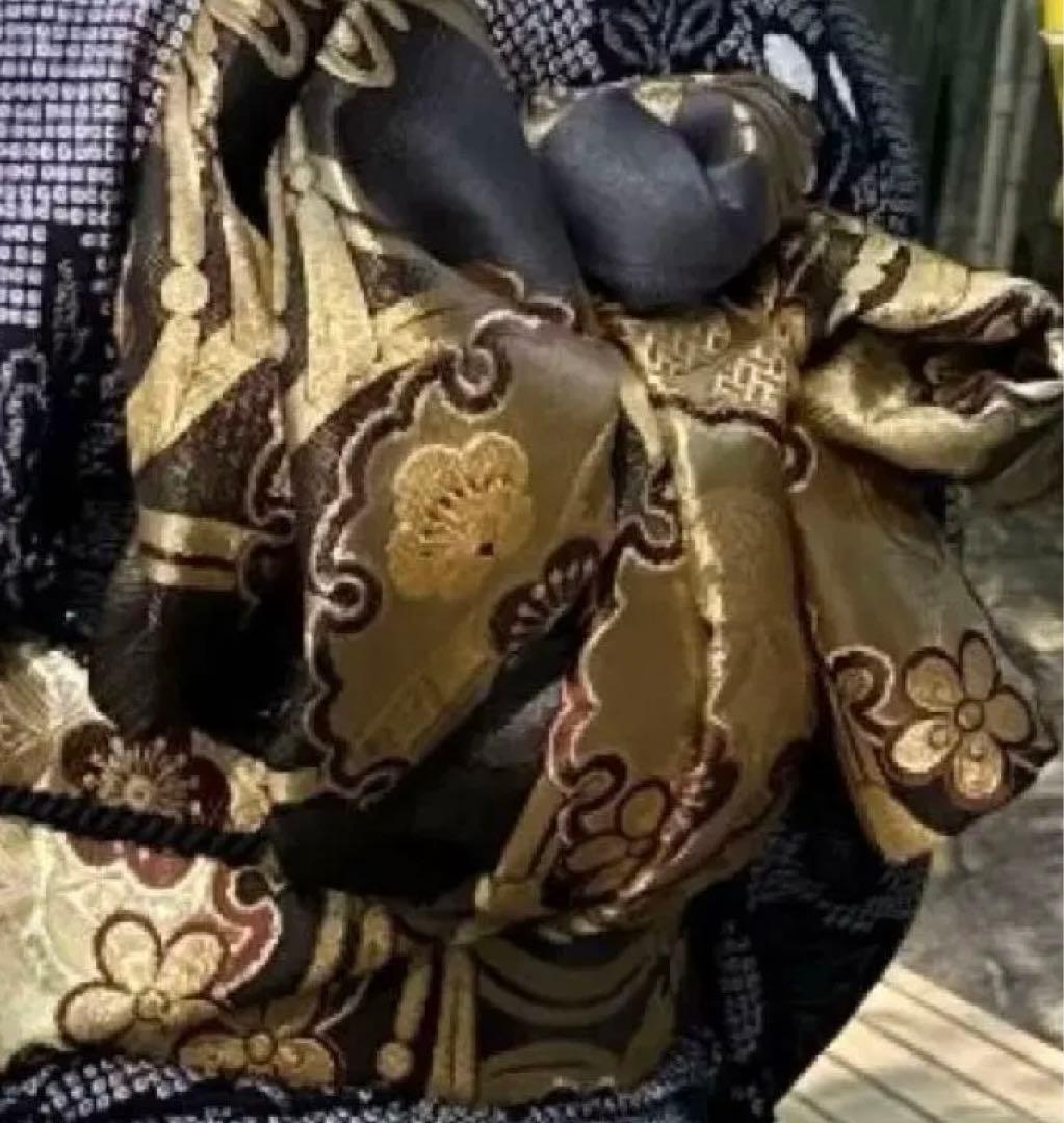 週末セール 振袖 帯 ondine 一蔵 ゴールド グレー 黒 エンジ