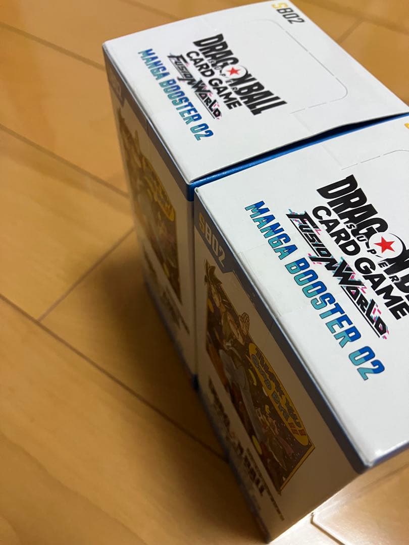 【新品未開封テープ付きドラゴンボールカードゲーム MANGABOOSTER02