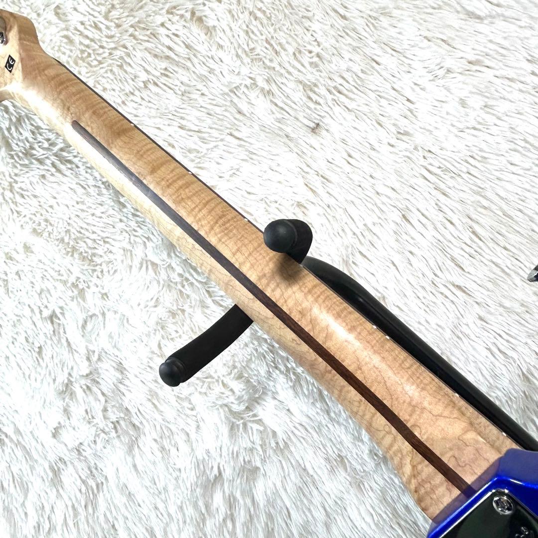 美品激虎ネック】Squier Fender Mustang メタリックブルー - メルカリ