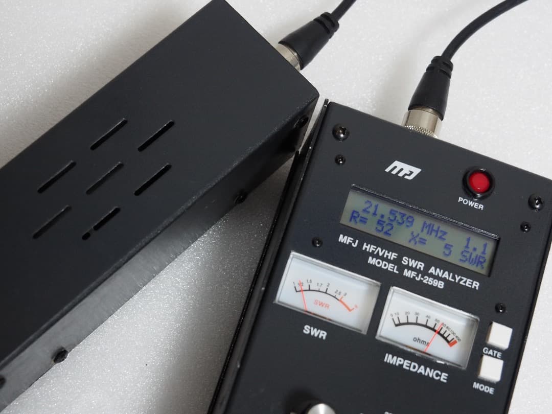 □動作確認済 MFJ-260C ダミーロード 300W 1～650MHz □動作確認済 MFJ-