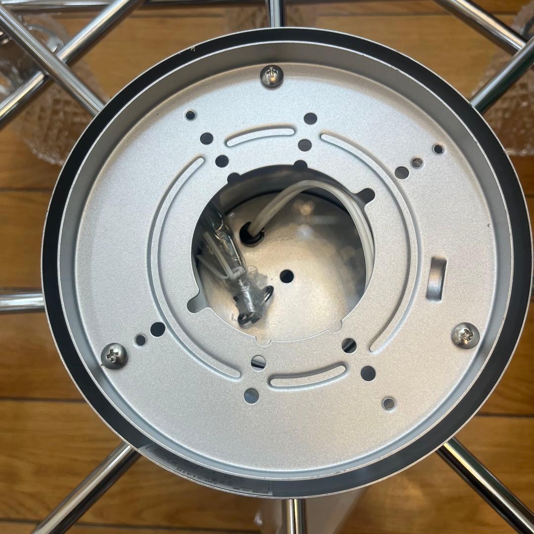 キジマ シャンデリア シーリングライト amp51310 シルバー