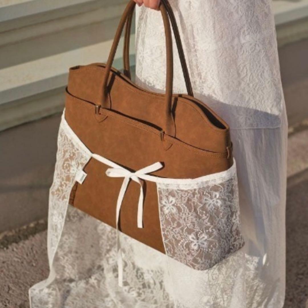 SNIDEL スナイデル ソフトベルトトートバッグ