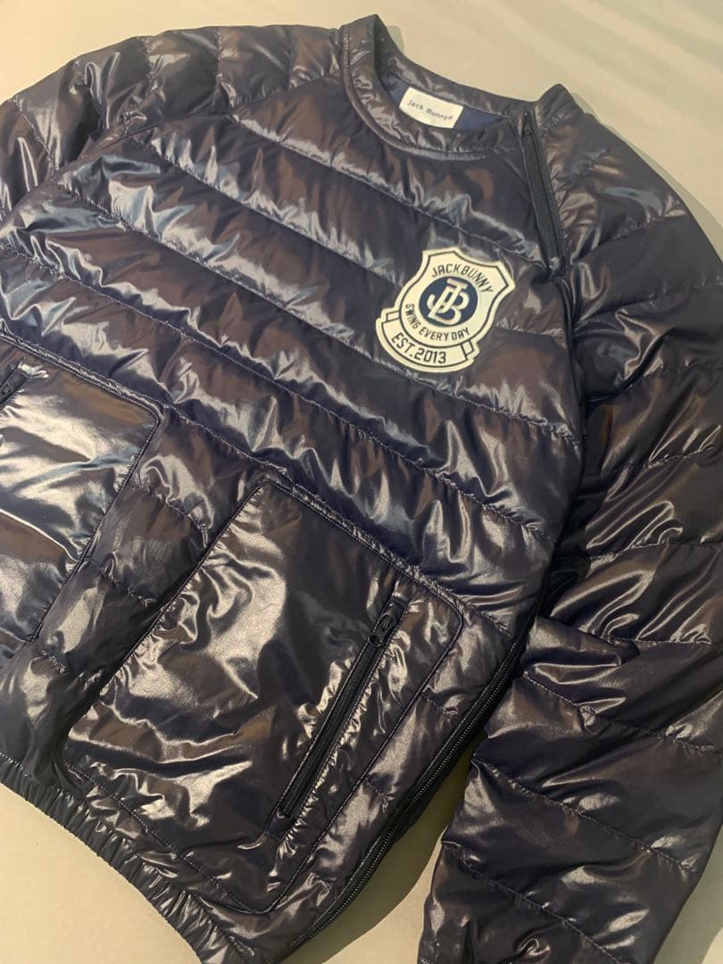 【未使用品】Jack Bunny!!（ジャックバニー）中綿ダウン プルオーバー