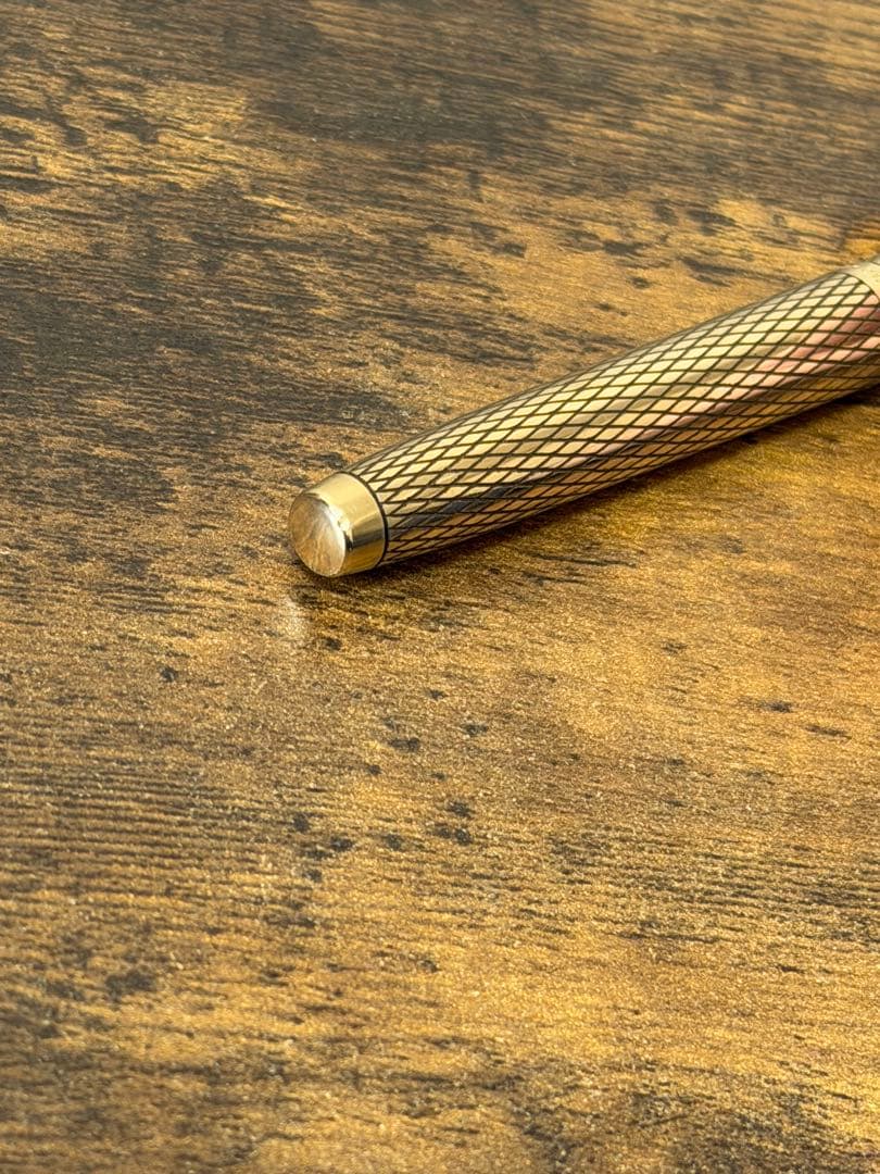 筆記確認&洗浄済　14金張　シェーファー インペリアル 万年筆 14金ゴールド