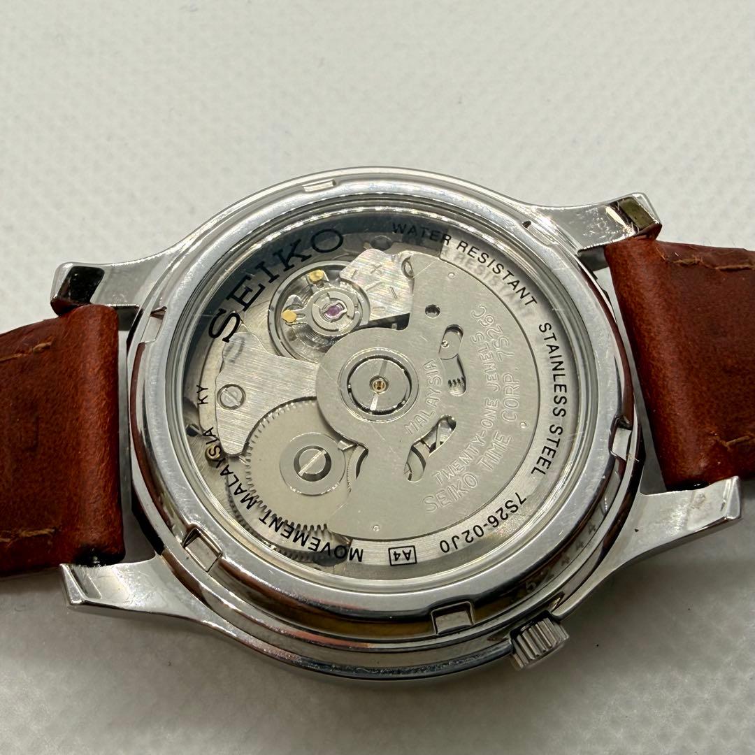 SEIKO 5 SNK807｜7S26 自動巻｜21石｜ブルーダイヤル｜稼働品