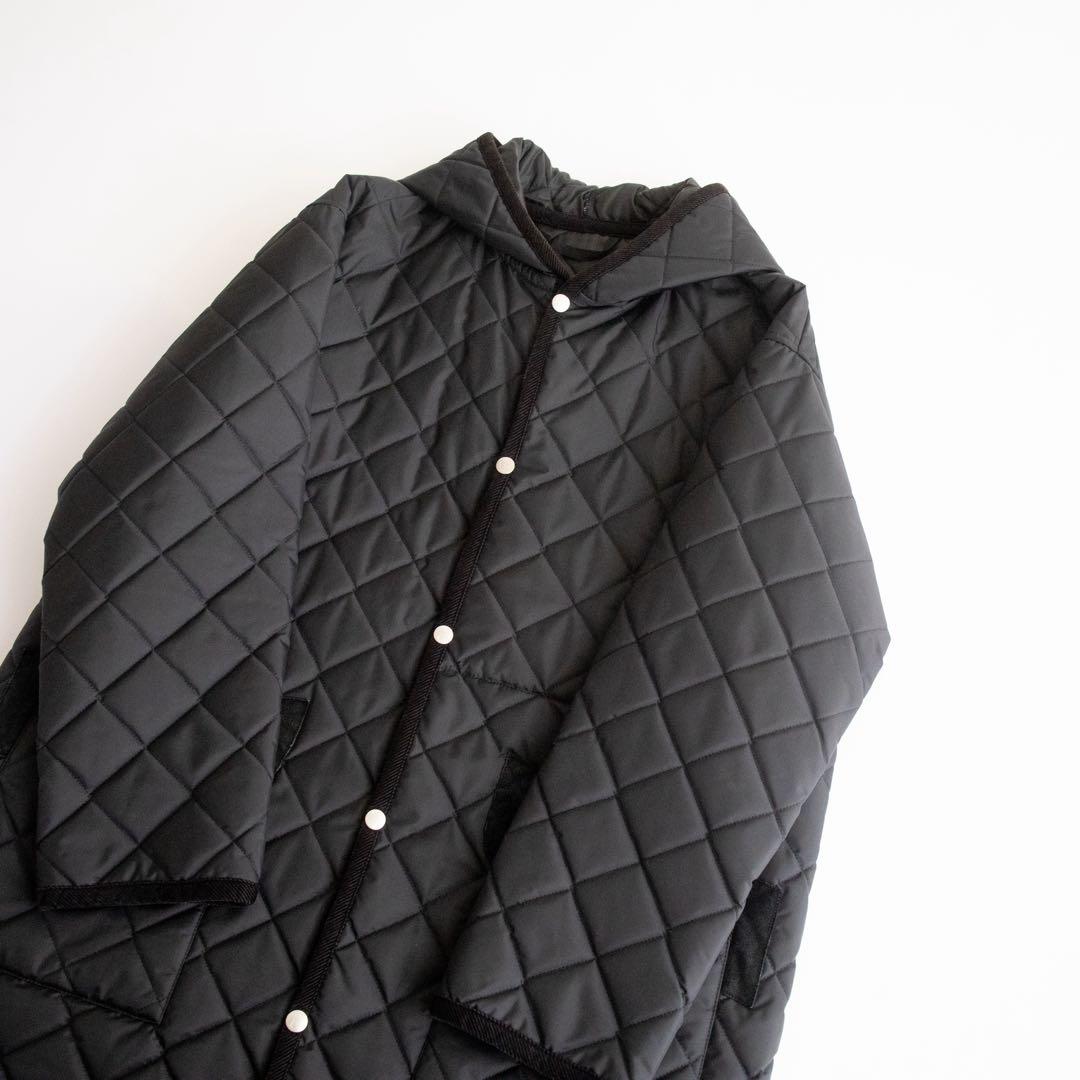 COMOLI LAVENHAM オーバーコート ブラック 1