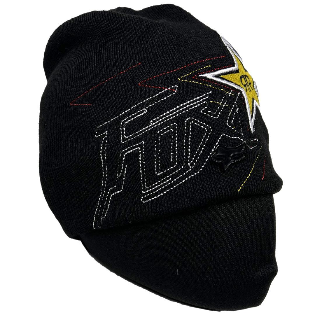 FOX Racing Rockstar Energy ビーニーニットキャップ - メルカリ