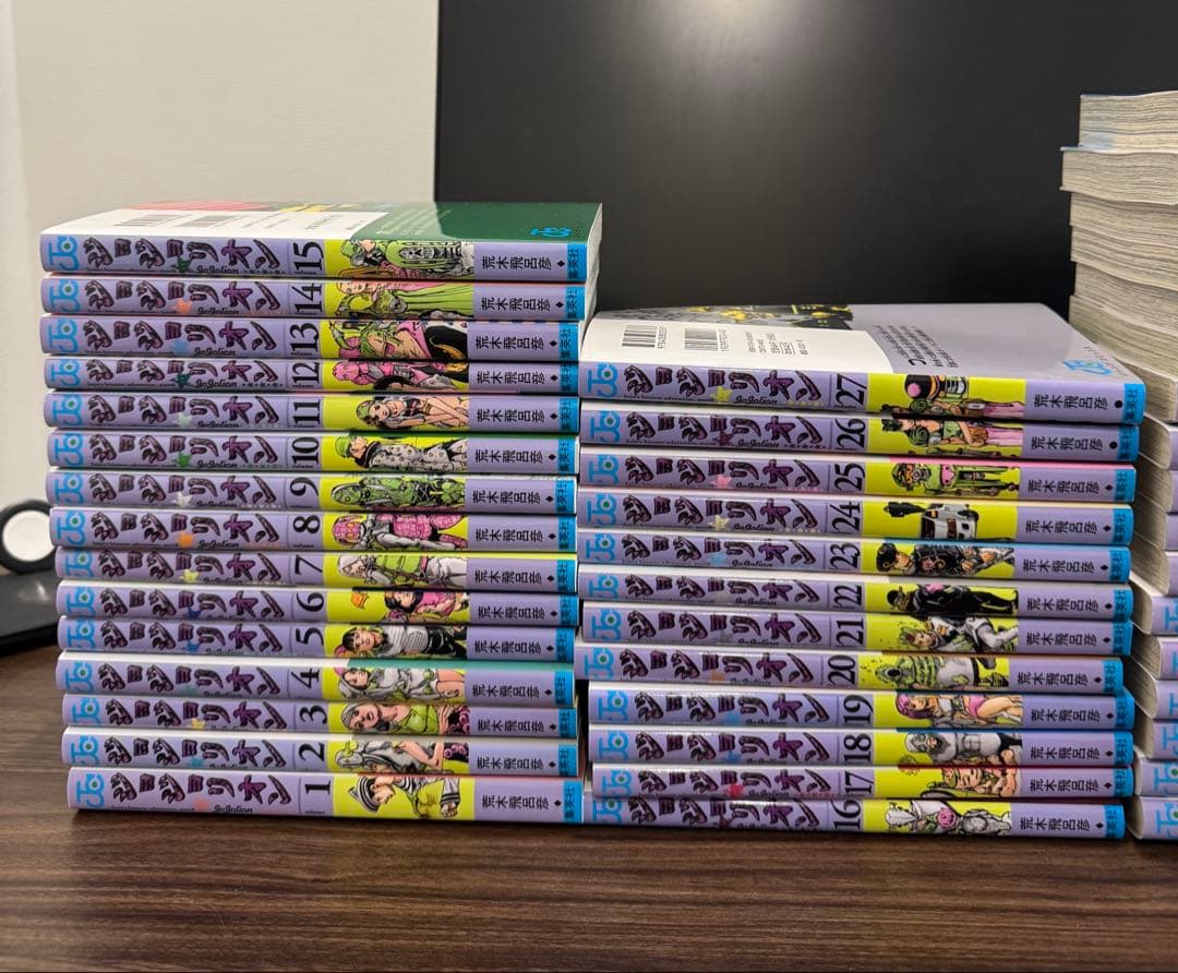 ジョジョの奇妙な冒険　漫画セット（4部、6部、8部）