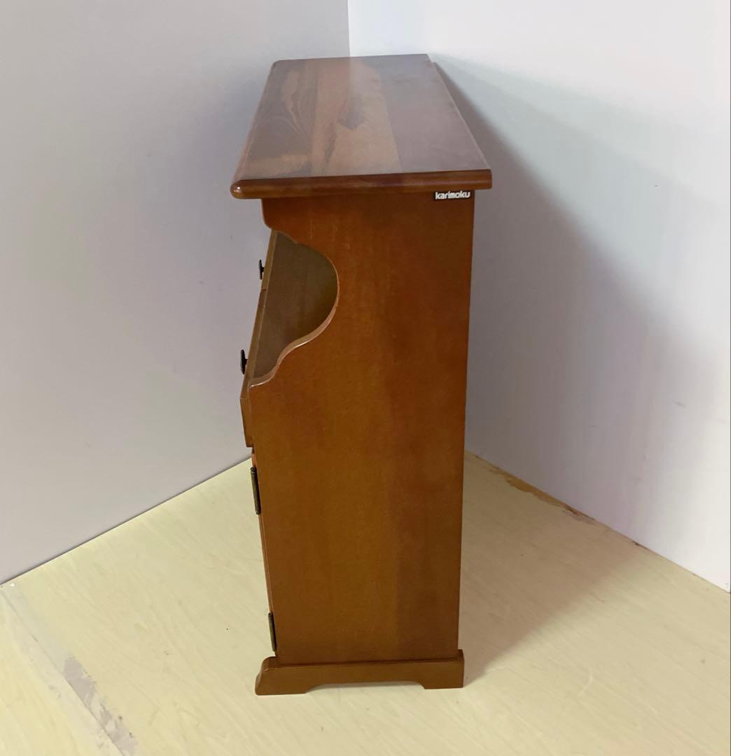karimoku カリモク コロニアル 電話台 FAX台 サイドチェスト 木製