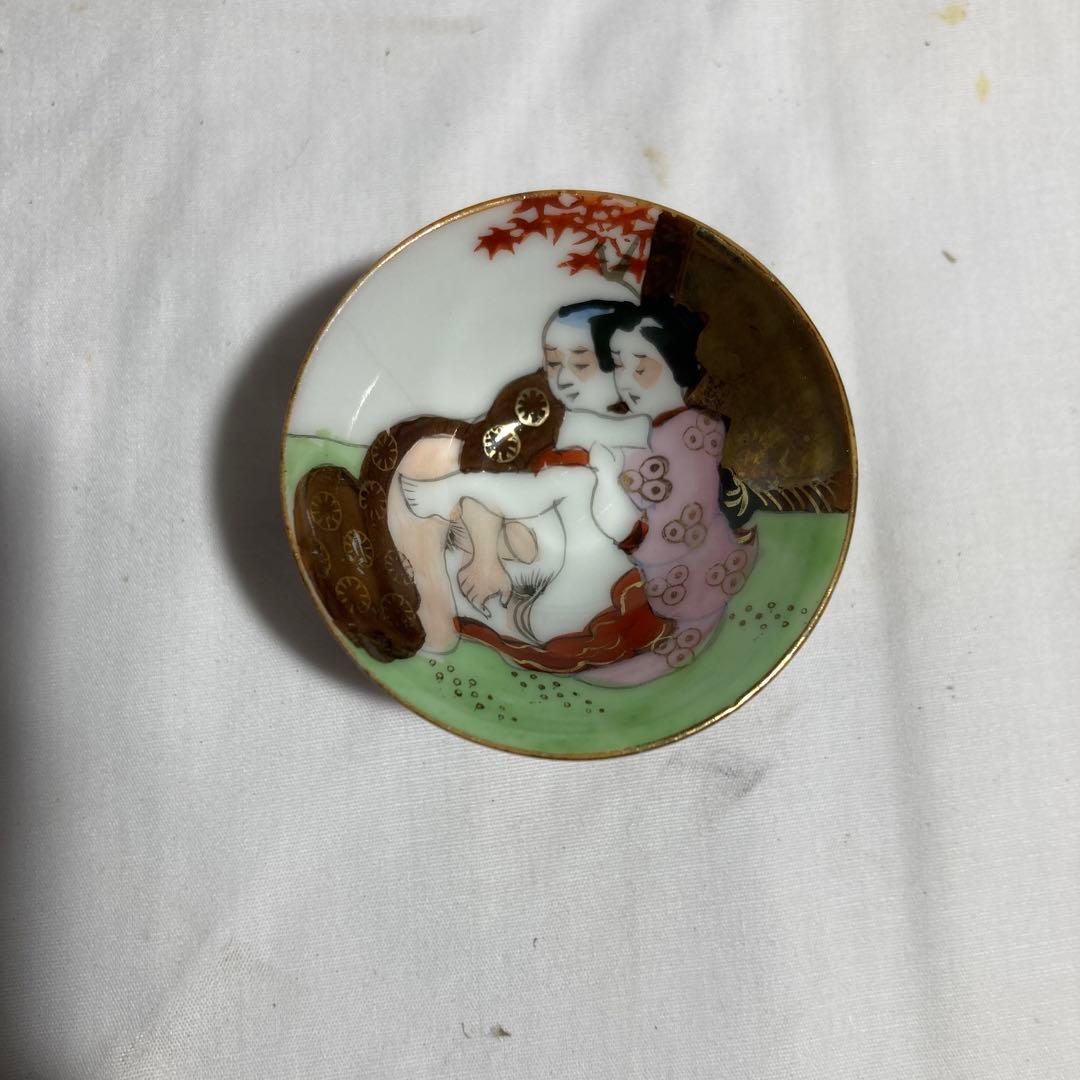 九谷焼 春画 盃 お猪口 6点 九谷焼 春画 盃 お猪口 6点 Yahoo