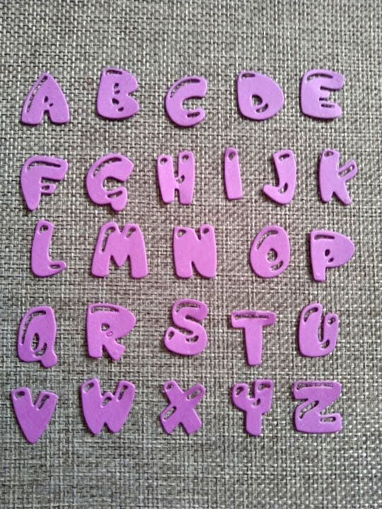 アルバム飾り アルファベット オーダー受付中（＾_＾） アルバム