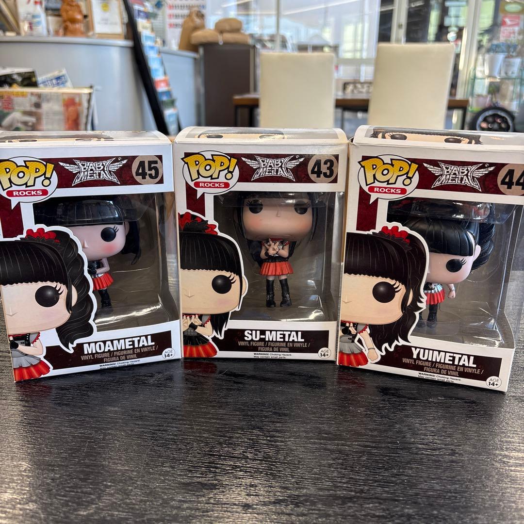 BABYMETAL FUNKO POP! ROCKS 3体セット