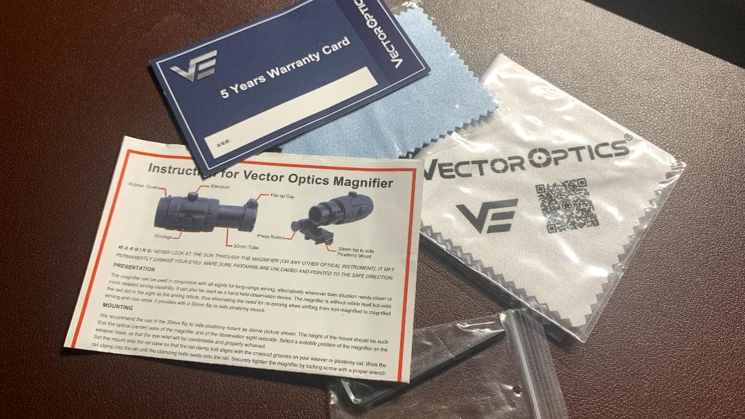 Vector Optics 3X26 マグニファイア 拡大鏡