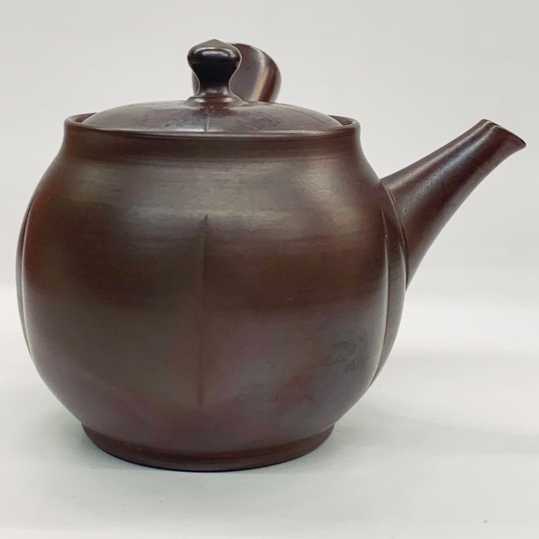 【茶注20    常滑焼】吉川秀樹（雪堂）共箱