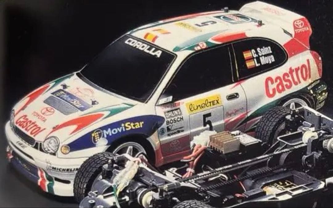 TAMIYA カローラWRC ボディ　未使用品