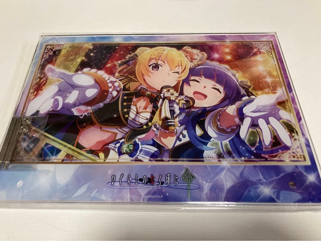 ひぐらしのなく頃に命 webくじ A賞 アクリルビジュアルパネル 梨花